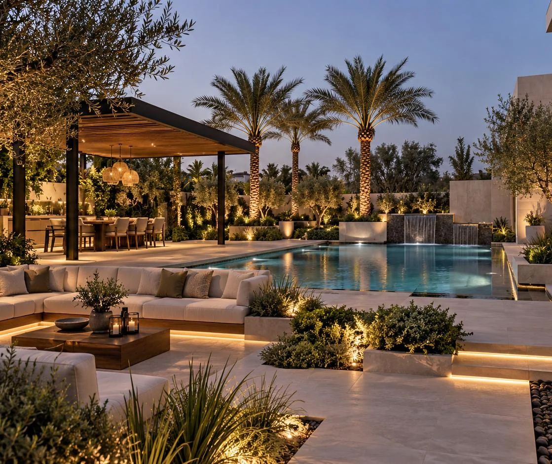 Landscaping works