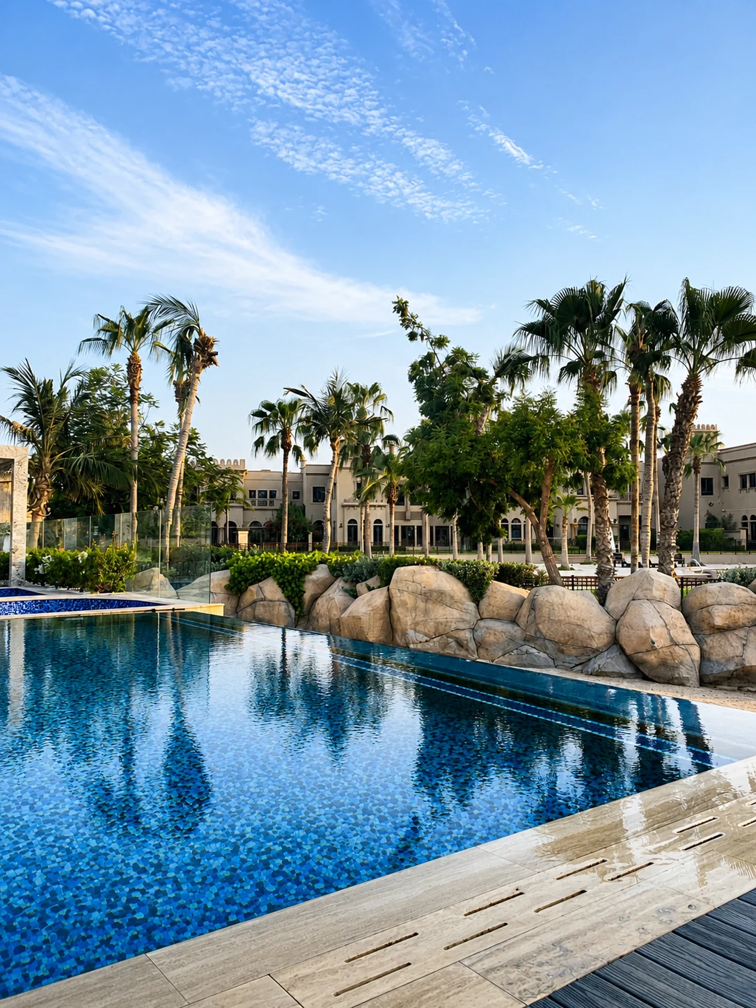 A resort-inspired setting